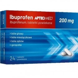 Ibuprofen APTEO MED, 200 mg, 24 tabletki powlekane