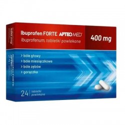 Ibuprofen APTEO MED tabl.powl. 0,4g 24tabl