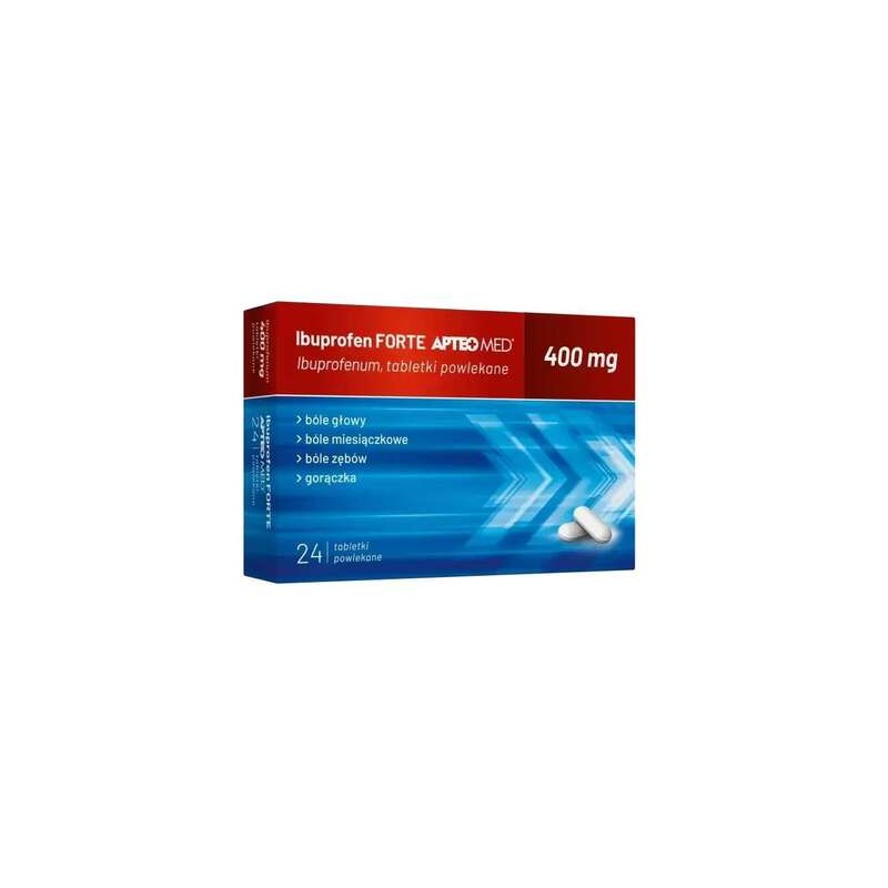 Ibuprofen APTEO MED tabl.powl. 0,4g 24tabl 