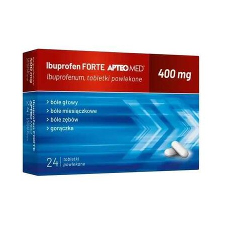 Ibuprofen APTEO MED tabl.powl. 0,4g 24tabl