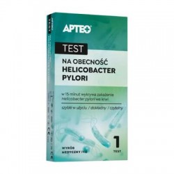 Test na obecność Helicobacter pylori Apteo, 1 sztuka