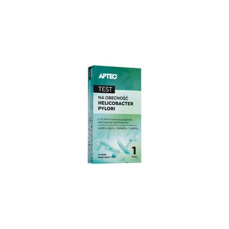 Test na obecność Helicobacter pylori Apteo, 1 sztuka 