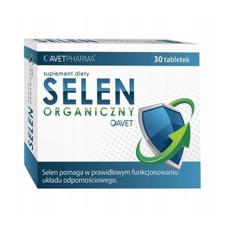 Avet Selen organiczny, 30 tabletek