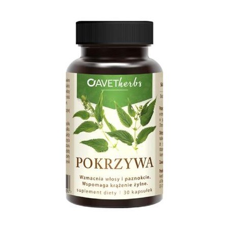 Avet Herbs Pokrzywa, 30 kapsułek