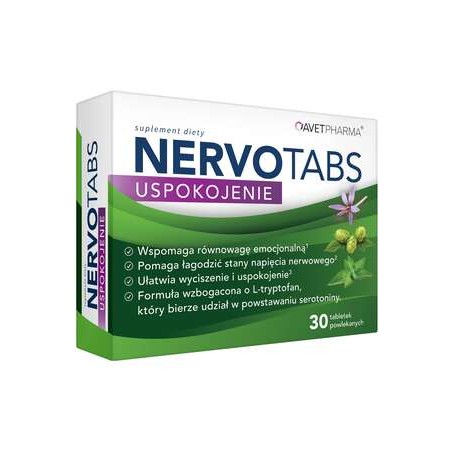 Nervotabs Uspokojenie, 30 tabletek