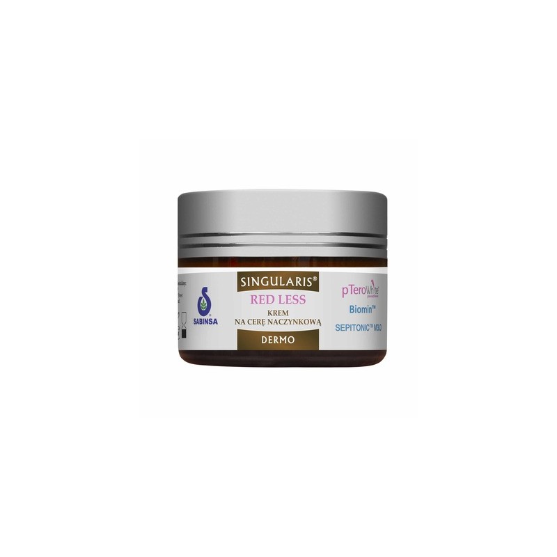 Singularis Dermo, Red Less, krem na cerę naczynkową, 50 ml 