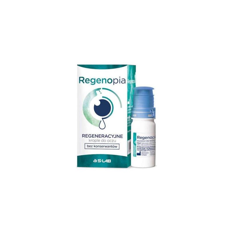 Regenopia regenerujące krople do oczu bez konserwantów, 10 ml 