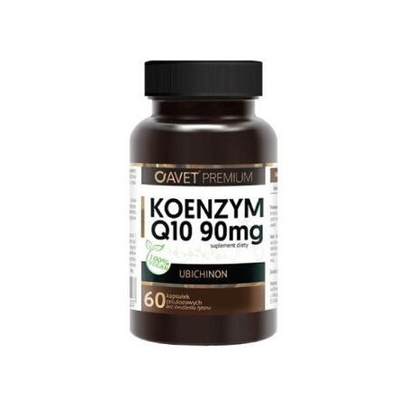 Avet Premium Koenzym Q10 90 mg, 60 kapsułek celulozowych
