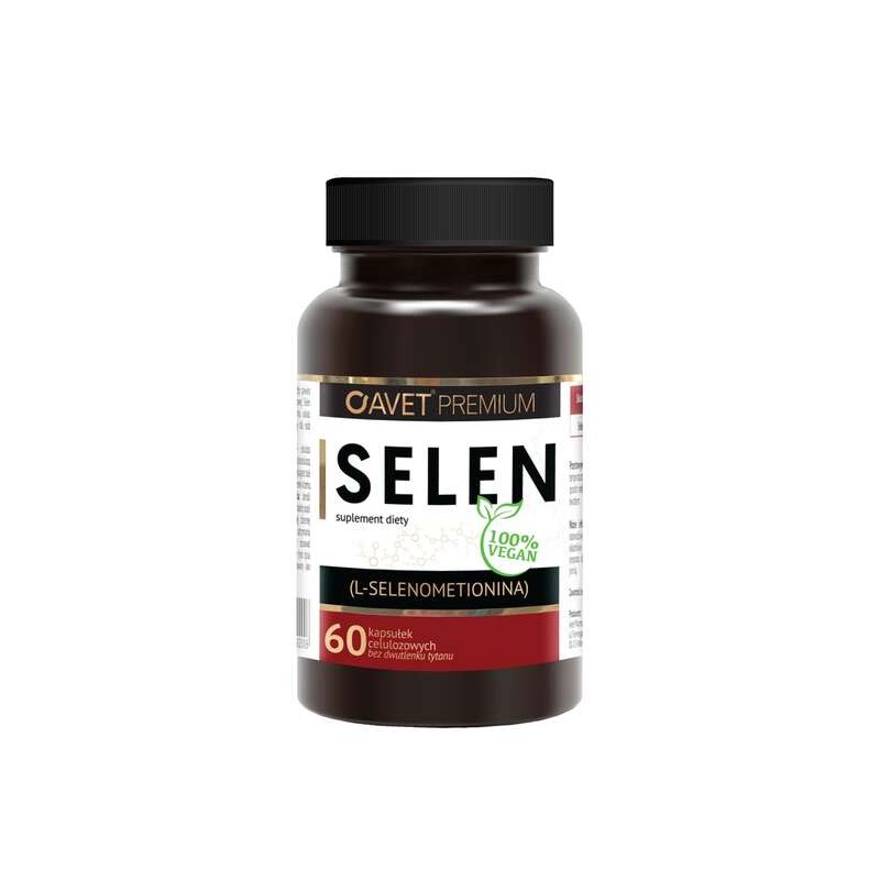 Avet Premium Selen 200 µg, 60 kapsułek 