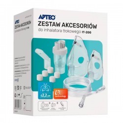 Zestaw akcesoriów do inhalatora tłokowego IT-200 APTEO CARE, 1 zestaw