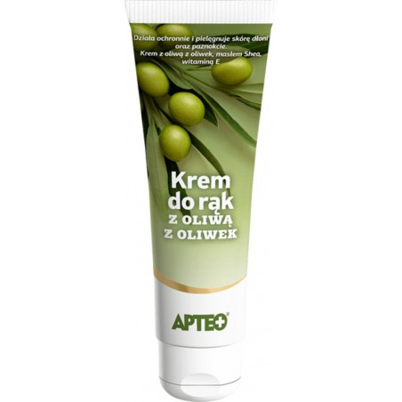 Krem do rąk z oliwą z oliwek APTEO, 100 ml