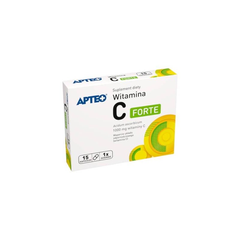 Witamina C 1000 mg APTEO, 10 blistrów x 15 kapsułek 