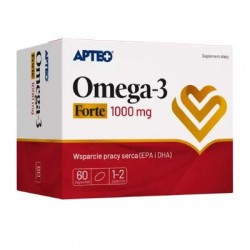 Omega-3 1000mg APTEO kaps. 1g 60 kaps.