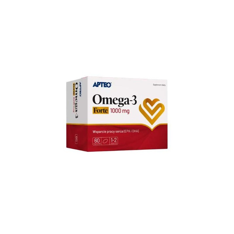 Omega-3 1000mg APTEO kaps. 1g 60 kaps. 