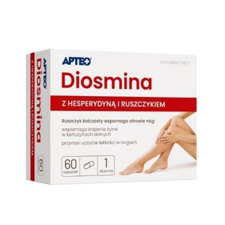  Diosmina APTEO z hesperydyną 450mg +50m 60 