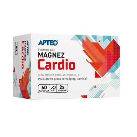  Magnez + wit. B6 cardio APTEO  60 kaps 