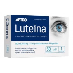 Apteo Luteina, 30 kapsułek