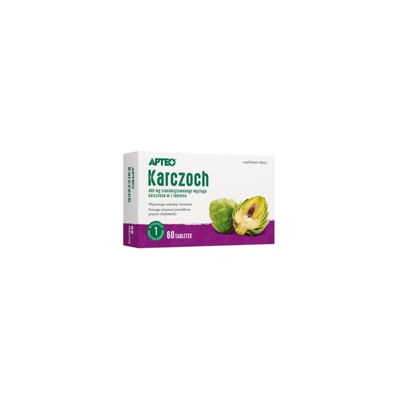 Karczoch Apteo, 60 tabletek 