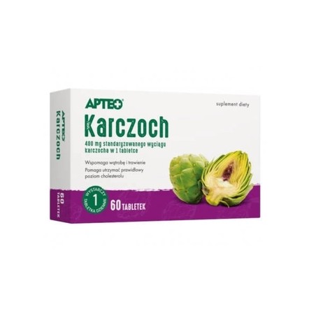  Karczoch Apteo, 60 tabletek 