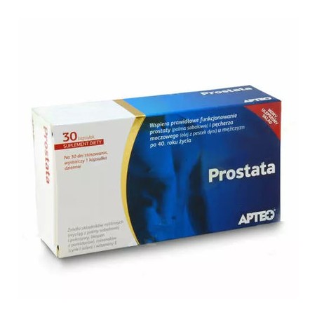  Apteo Prostata, 30 kapsułek 