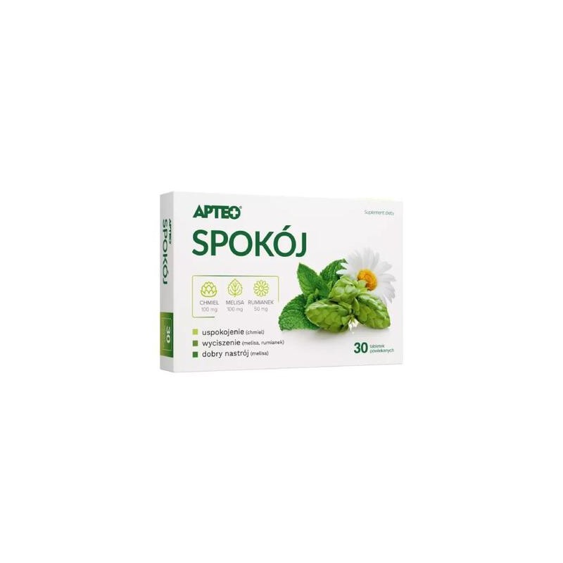 Apteo Spokój, 30 tabletek 