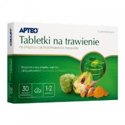 Tabletki na trawienie APTEO  30 tabl.
