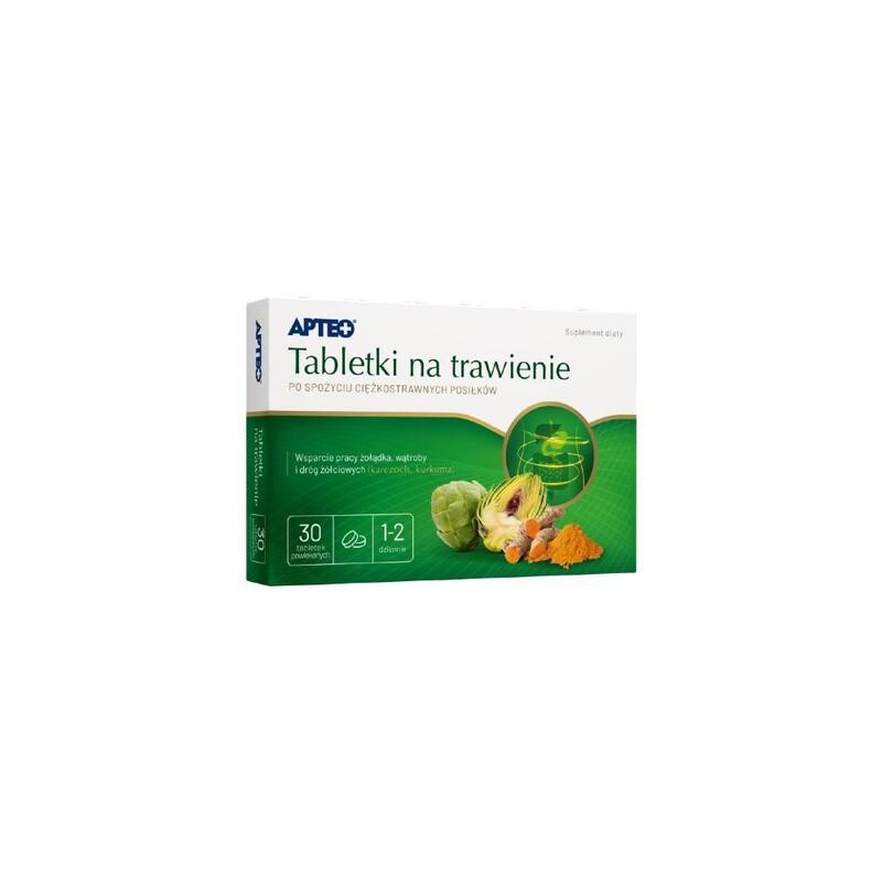 Tabletki na trawienie APTEO  30 tabl. 