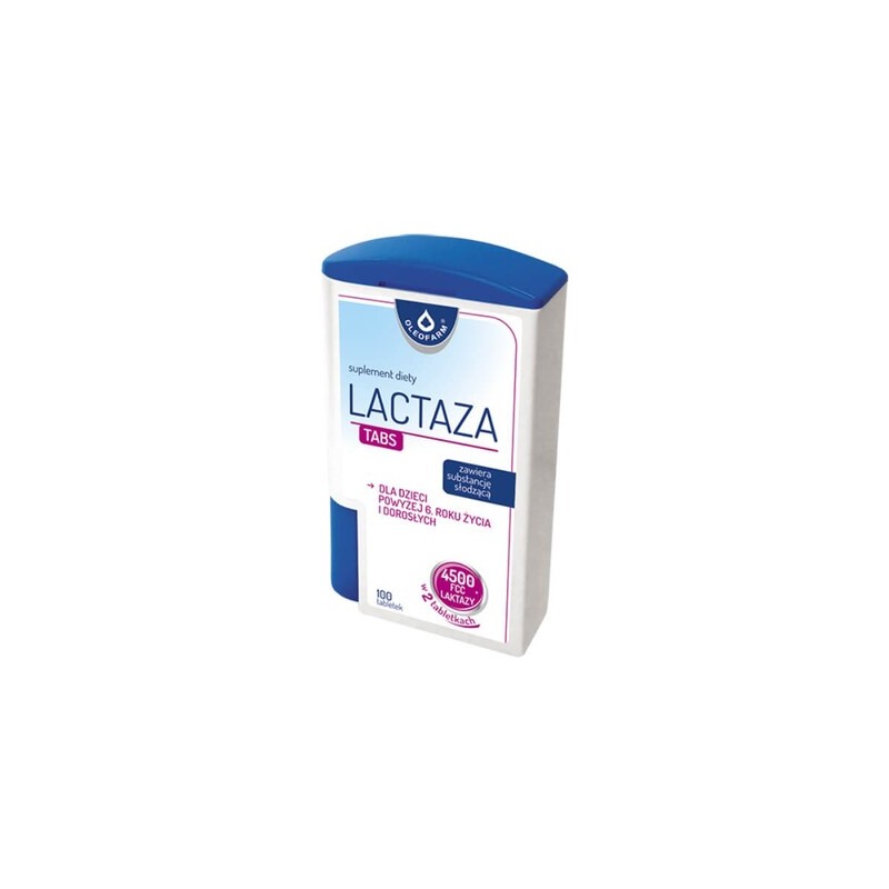 Lactaza Tabs, 100 tabletek 