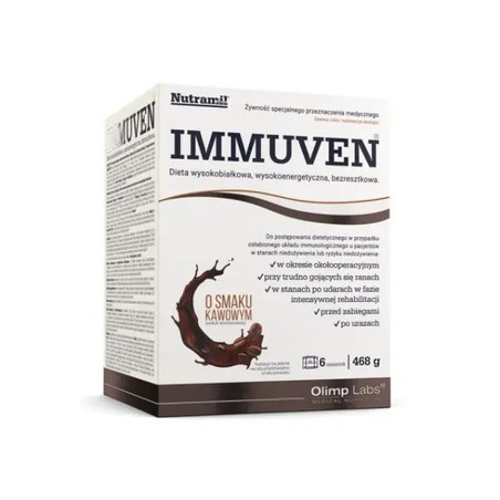 Olimp Immuven, preparat odżywczy, smak kawowy, 6 saszetek