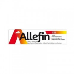 Allefin, (20 mg + 10 mg)/g, żel, 30 g