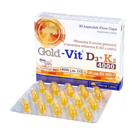  Olimp Gold-Vit D3 + K2 4000 IU, 30 kapsułek 