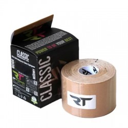 Rea Tape Classic, taśma kinezjologiczna, beżowa, 5 cm x 5 m