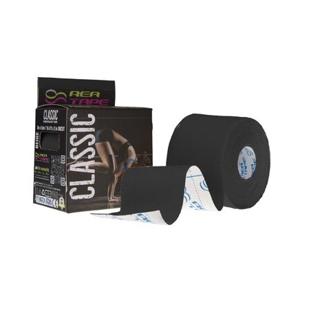  Rea Tape Classic, taśma kinezjologiczna, czarna, 5 cm x 5 m 
