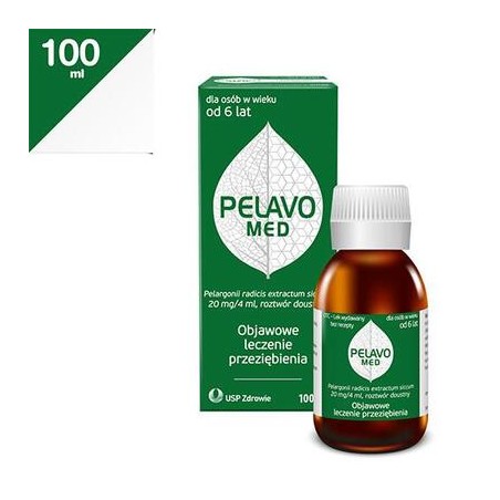 Pelavo Med, 20 mg/4 ml, roztwór doustny, 100 ml