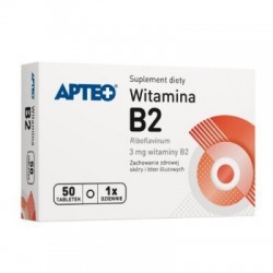 Witamina B2 Apteo, 50 tabletek