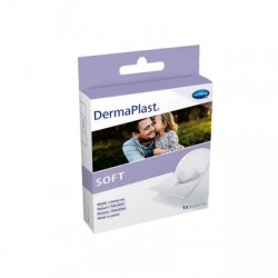 Dermaplast Soft, plaster 8cmx1m, 1 sztuka