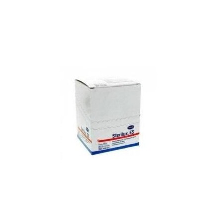 Hartmann Sterilux ES kompresy z gazy jałowej 17 nitek 8 warstw 5cm x 5cm, 50 sztuk