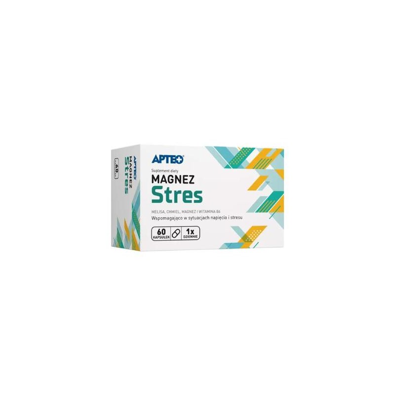 Magnez Stres APTEO, 60 kapsułek 