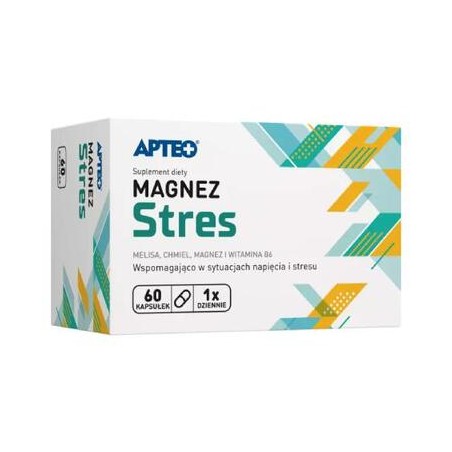  Magnez Stres APTEO, 60 kapsułek 