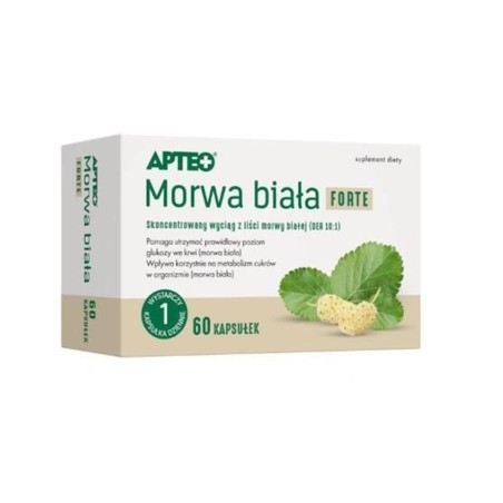 Morwa Biała Forte Apteo, 60 kapsułek