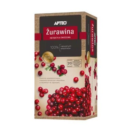 Żurawina Apteo Natura, 20 saszetek