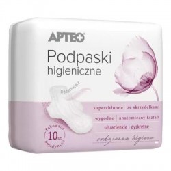 Podpaski higieniczne Apteo, 10 sztuk