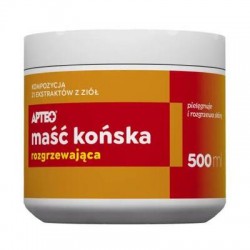 Maść końska rozgrzewająca Apteo, 500 ml