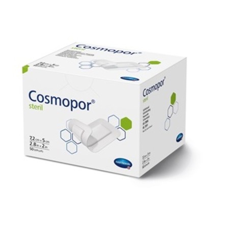  Hartmann Cosmopor steril opatrunek na ranę 7,2 cm x 5 cm, 50 sztuk 