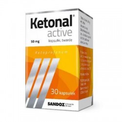 Ketonal Active, 50 mg, 30 kapsułek