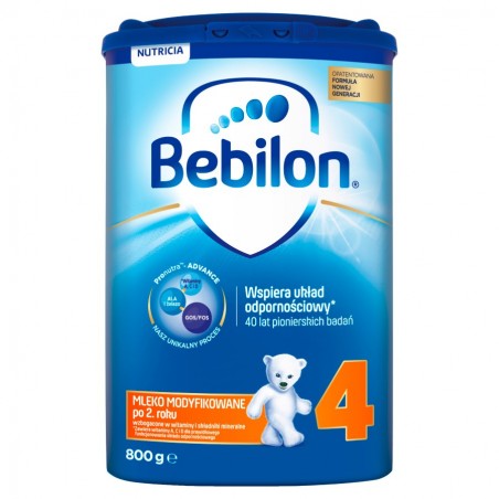  Bebilon Advance Pronutra 4 Junior, mleko modyfikowane, po 2 roku, 800 g 