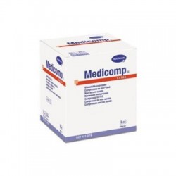 Medicomp Extra Kompresy jałowe 7,5x7,5 cm, 50 sztuk