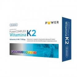 Puwer Complex Witamina K2, 30 tabletek