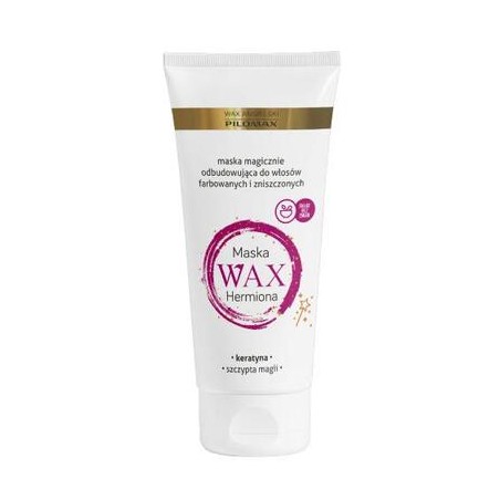 WAX Pilomax Hermiona, maska magicznie odbudowująca do włosów farbowanych i zniszczonych, 200 ml