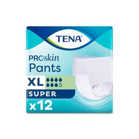  Tena Pants ProSkin Super, majtki chłonne, rozmiar XL, 12 szt. 
